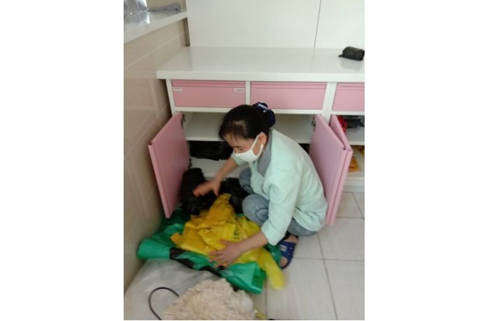 新生儿科清理料理室